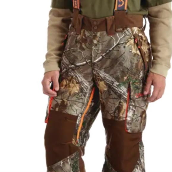 REALTREE MENS HUNTSHIELD INSULATED  WATERPROOF CARGO CAMO PANTS - Picture 3 of 11